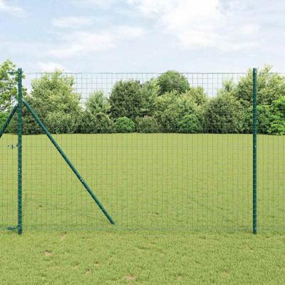 Hekpalen 2 pcs Groen 210 cm Poedergecoat staal