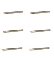 Erbe Solingen 6 stuks pincet recht 8 cm (erbe92101)