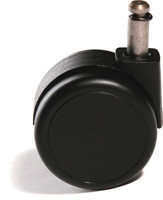 Topstar Wielen | voor zachte legplanken wiel-d. 55 mm | passend voor bureaudraaistoel | stiftlengte 25 mm stift-d. 10 mm | 5 st./zak | 1 stuk - 6990-4