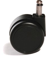 Topstar Wielen | voor zachte legplanken wiel-d. 55 mm | passend voor bureaudraaistoel | stiftlengte 25 mm stift-d. 10 mm | 5 st./zak | 1 stuk - 6990-4