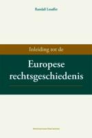 Inleiding tot de Europese rechtsgeschiedenis (Paperback)