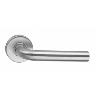 Intersteel deurkruk Luzern op rozet verdekt ø53x10mm - RVS