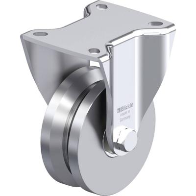 Blickle BH-DSPK 101K-1 Plaatstalen bokwiel Wieldiameter: 100 mm Draagvermogen (max.): 600 kg 1 stuk(s)