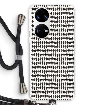 Crazy shapes: Huawei P50 Transparant Hoesje met koord