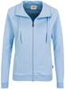 Hakro 406 Women's sweat jacket College - Ice Blue - XS