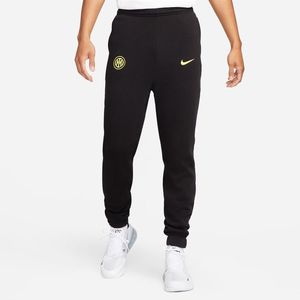 Inter Trainingsbroek Fleece - Zwart/Geel