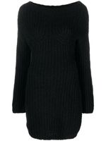 DSQUARED2 robe courte Alp à épaules dénudées - Noir