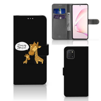 Samsung Note 10 Lite Leuk Hoesje Giraffe