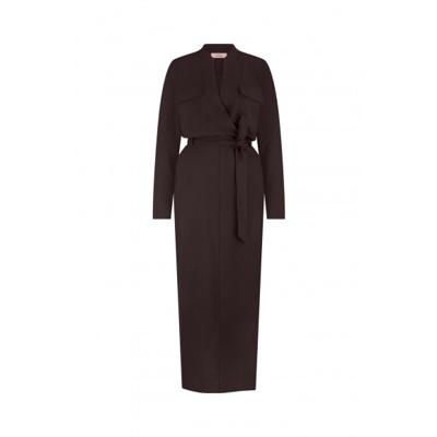 Studio Anneloes - Bruin | Dames | Jurk | Bruin | XL | regular | Kamst mode