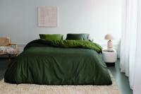 Beddinghouse Beddinghouse Dekbedovertrek Warm Groen 140x200/220 cm