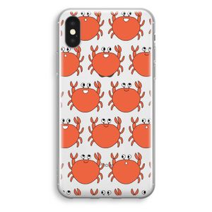 Krab: iPhone X Transparant Hoesje