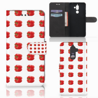 Nokia 7 Plus Book Cover Paprika Red - thumbnail