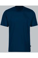 TRIGEMA Regular Fit T-Shirt ronde hals donkerblauw, Effen - thumbnail