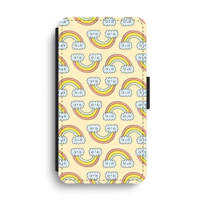 Regenboog: iPhone XS Max Flip Hoesje