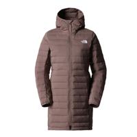 The North Face Belleview Stretch Down Dames Parka Deep Taupe M