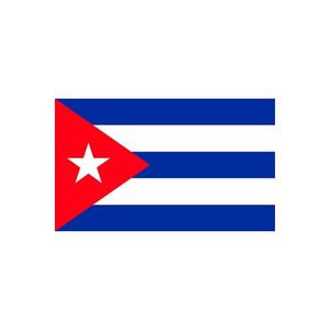 Stickertjes van vlag van Cuba   -