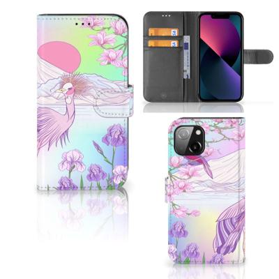 Apple iPhone 13 | Telefoonhoesje | Met pasjeshouder | Bird
