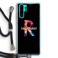 Abstract Spectrum: Huawei P30 Pro Transparant Hoesje met koord