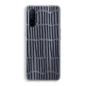 Moroccan stripes: OnePlus Nord CE 5G Transparant Hoesje