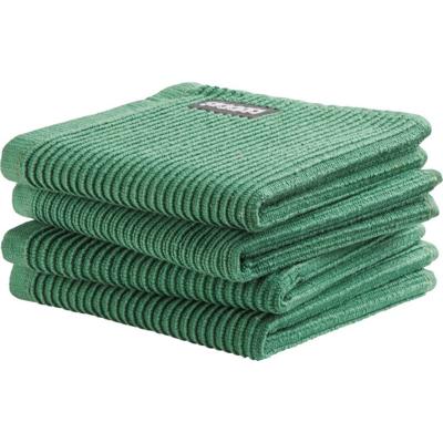 DDDDD Vaatdoeken 30x30 cm 4 Stuks Groen/Katoen