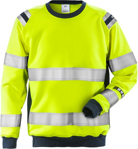 Fristads 109428 Flamestat high vis sweatshirt klasse 3 7076 SFLH