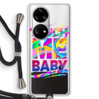 Touch Me: Huawei P50 Pro Transparant Hoesje met koord