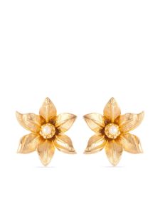 Nina Ricci boucles d'oreilles à fleurs pre-owned (années 1980)