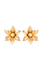 Nina Ricci boucles d'oreilles à fleurs pre-owned (années 1980) - thumbnail