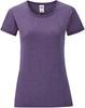 Fruit Of The Loom F131 Ladies´ Iconic T - Heather Purple - XXL