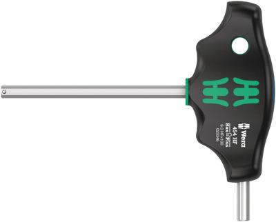 Wera 454 HF T-greep zeskant-schroevendraaier Hex-Plus met vasthoudfunctie, 6 x 100 mm - 05023346001