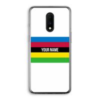 WK Wielrennen: OnePlus 7 Transparant Hoesje