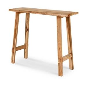 Artichok Guusje houten sidetable naturel - 90 x 30 cm