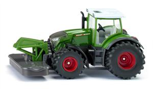 Siku Fendt 942 Vario met frontmaaier metaal/kunststof 1:50 groen maaidek en cabine verwijderbaar trekhaak