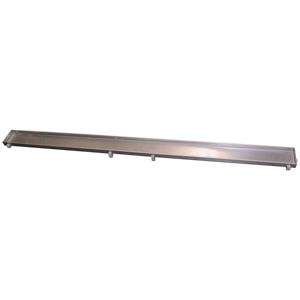 Wiesbaden RVS Tegelrooster voor Douchegoot 50x7cm - Omkeerbaar Design