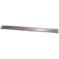 Wiesbaden RVS Tegelrooster voor Douchegoot 50x7cm - Omkeerbaar Design