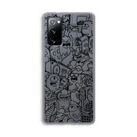 Vexx Black City : Samsung Galaxy S20 FE / S20 FE 5G Transparant Hoesje Vexx Black City : Samsung Galaxy S20 FE / S20 FE 5G Transparant Hoesje