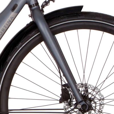Cortina voorvork e-mozzo titanium matt