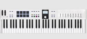 Arturia Keylab Essential 61 MK3 MIDI toetsenbord 61 toetsen USB Zwart, Wit