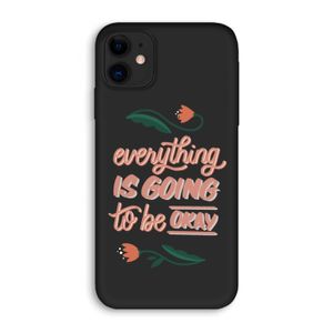 Optimistic flower girl: iPhone 11 Biologisch afbreekbaar hoesje