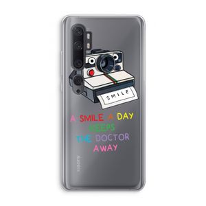 Smile: Xiaomi Mi Note 10 Transparant Hoesje