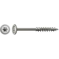 SPAX 257000801805 R 88193 m.Spitze/T-STAR TG Houtschroef 8 mm 180 mm Torx, Binnen-T RVS V2A Roestvast 50 stuk(s)