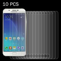 10 stuks voor Galaxy A8 0 26 mm 9H oppervlaktehardheid 2.5D explosieveilige gehard glas scherm Film