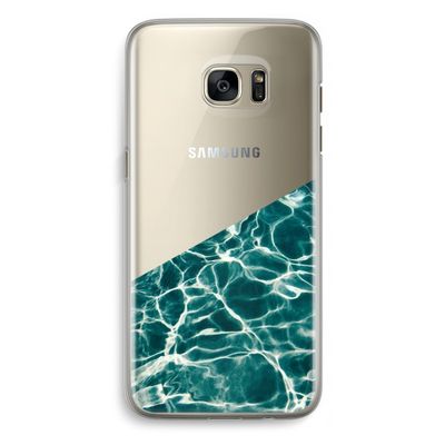 Weerkaatsing water: Samsung Galaxy S7 Edge Transparant Hoesje