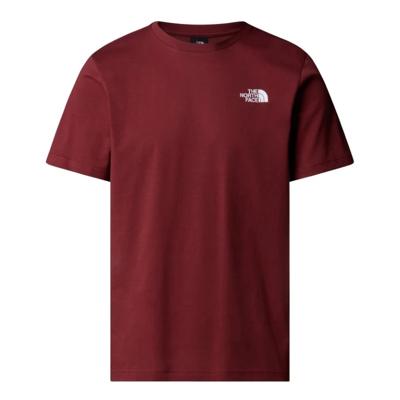 The North Face S/S Redbox T-shirt Heren Sumac/Asphalt Grey L