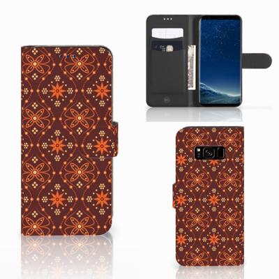 Samsung Galaxy S8 | Telefoon Hoesje | Batik Brown