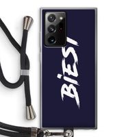 Biest: Samsung Galaxy Note 20 Ultra / Note 20 Ultra 5G Transparant Hoesje met koord
