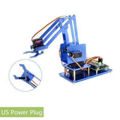 Waveshare 4-DOF metalen robot arm Kit voor framboos Pi Bluetooth/WiFi afstandsbediening ons stekker