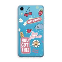 Positivity: iPhone XR Transparant Hoesje