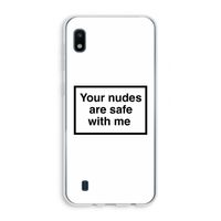 Safe with me: Samsung Galaxy A10 Transparant Hoesje