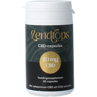 Eureleaf Zendrops capsules 20mg